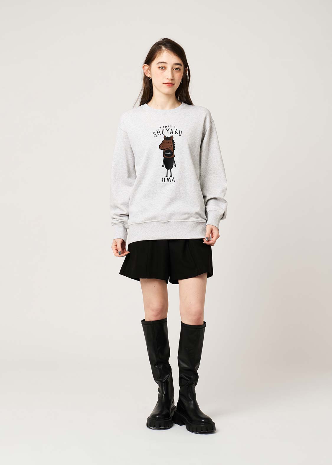 Beautiful Shadow Horse | Fleece Sweatshirt