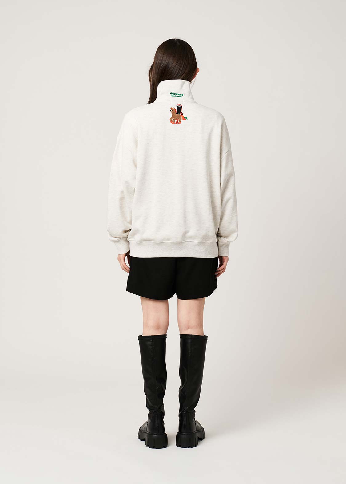 Ikaku Horse | Fleece Zip Sweatshirt