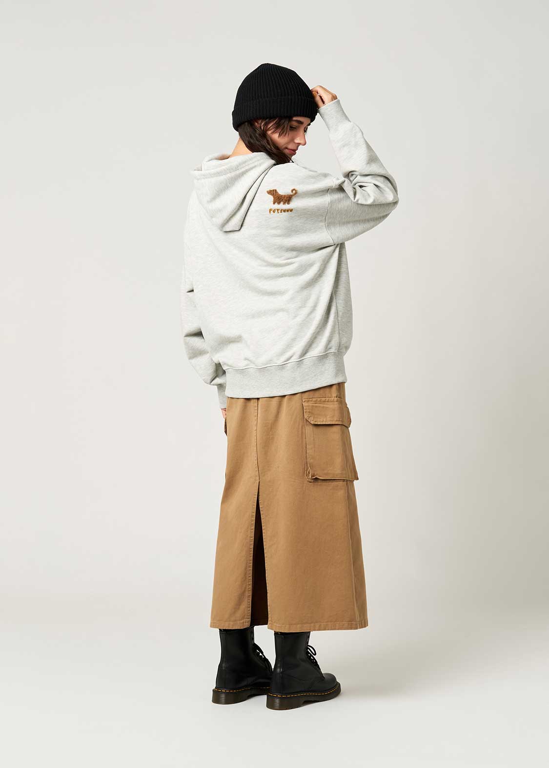 Nagasugiru Inu A | Fleece Hoodie