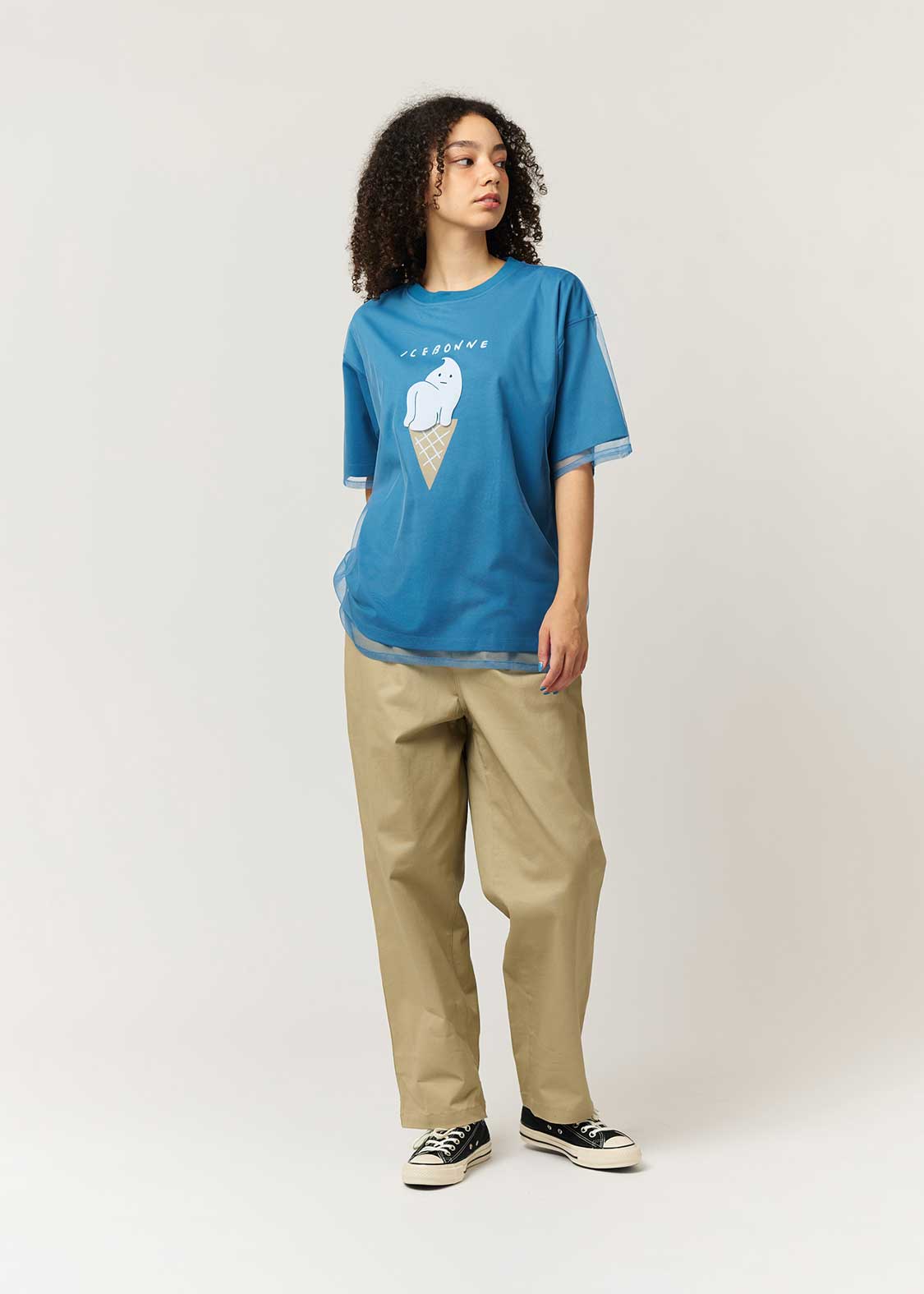 Icebonne | Layered Sheer T-Shirt