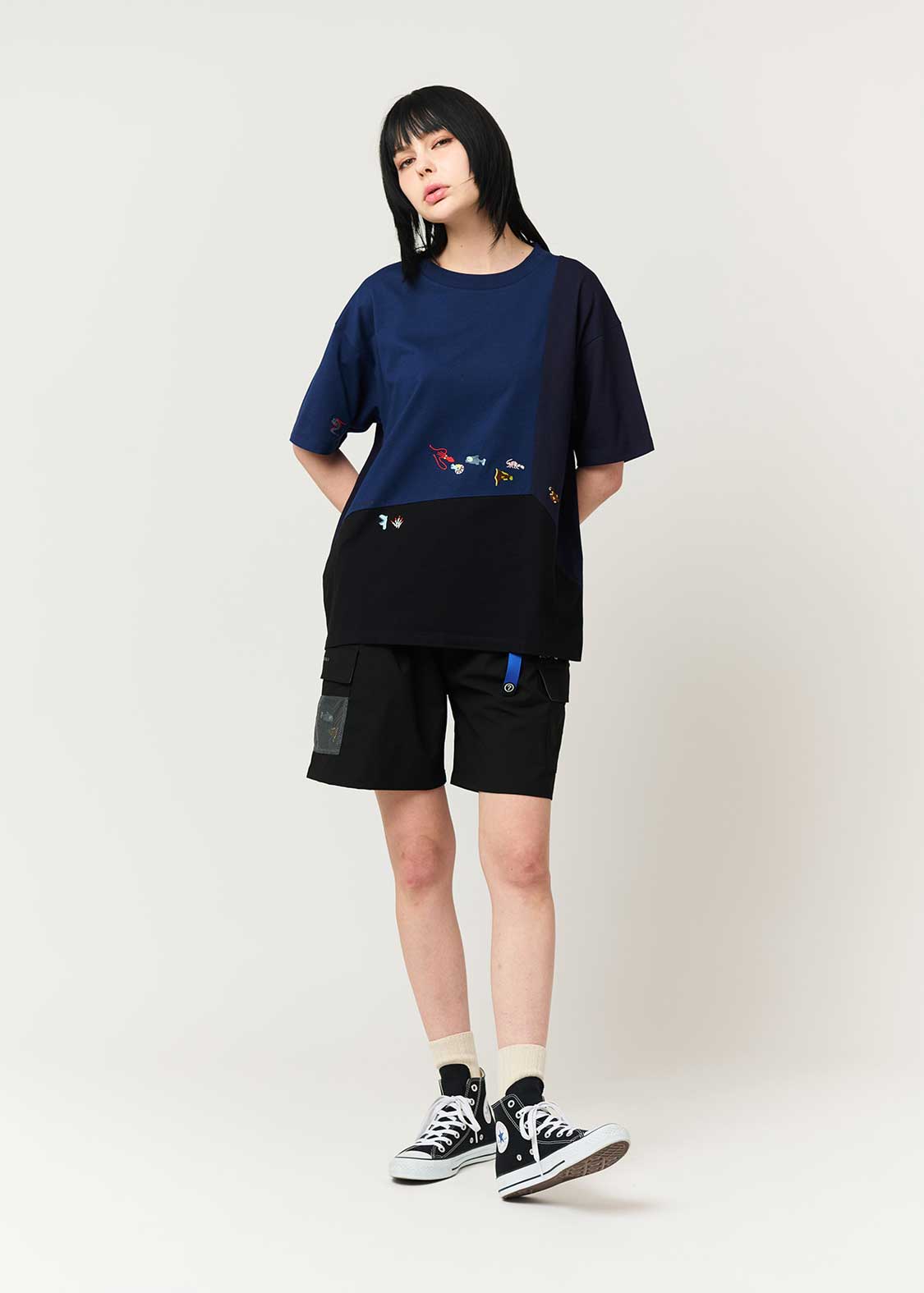 Mysterious Animals | My Home Switching Big Silhouette T-Shirt