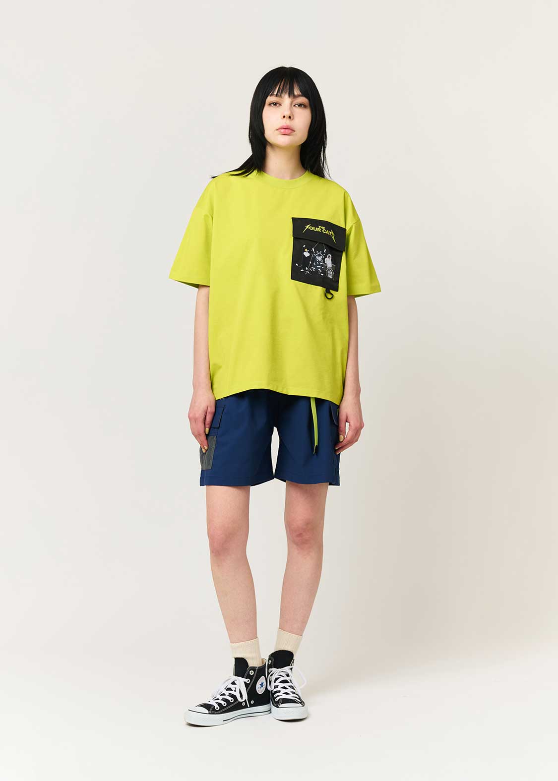 The Four Cats Band | Dry Big Silhouette T-Shirt