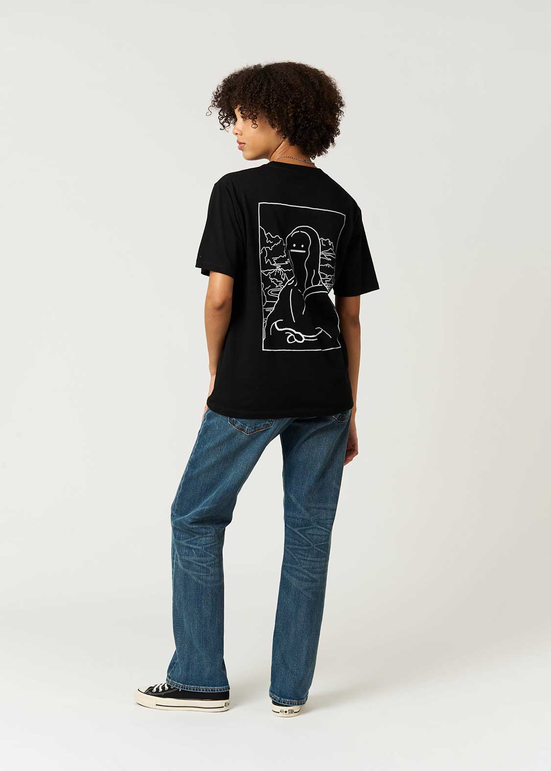 Artful Shadow Black | Pocket T-Shirt