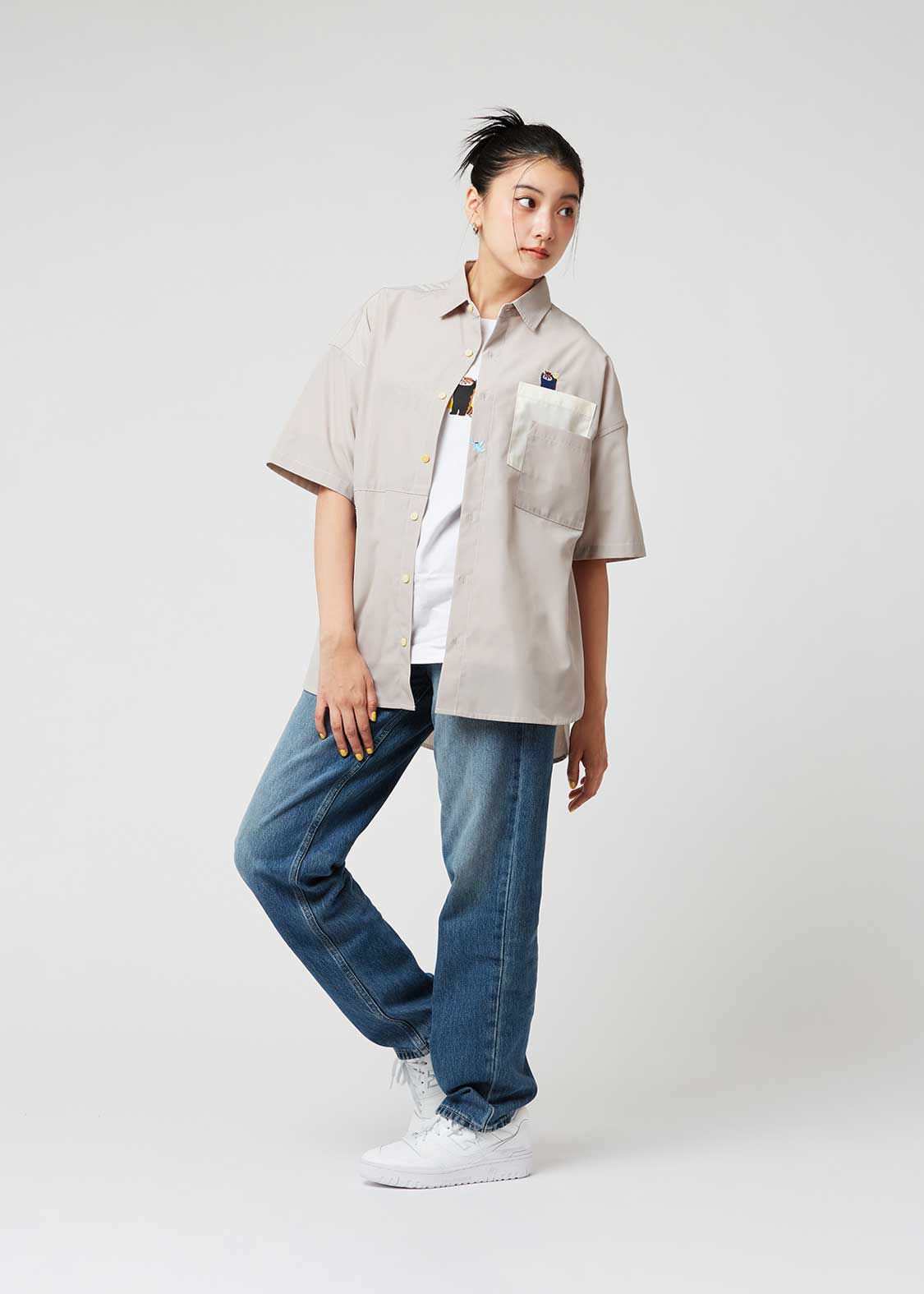 Ikaku Supai | Big Silhouette Short Sleeve Shirt