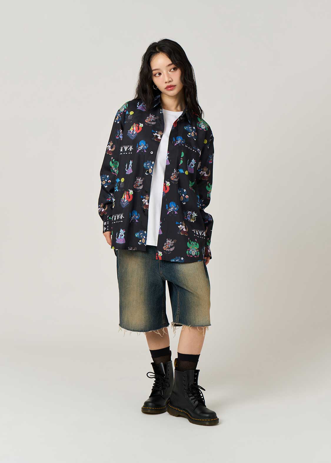 Ayako Ishiguro - Bun Bun Festival | Loose-Fit Shirt