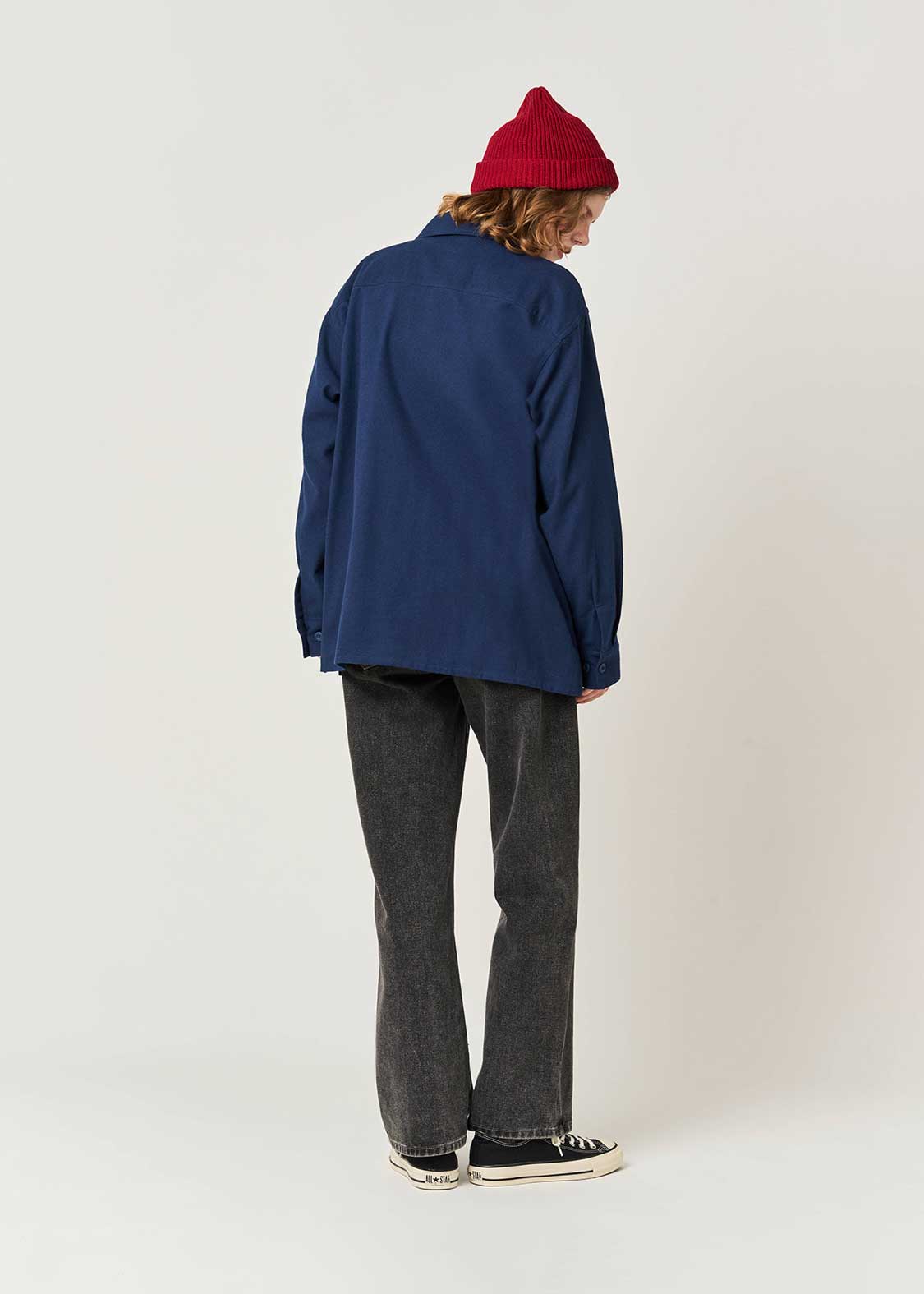 Nagasugiru Inu Ghost | Military Shirt