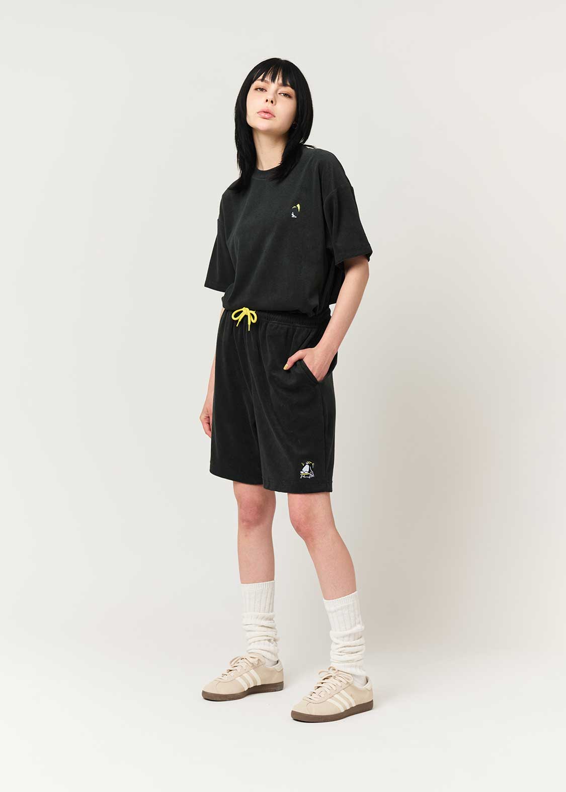 City Boy Penguin | Pile Shorts