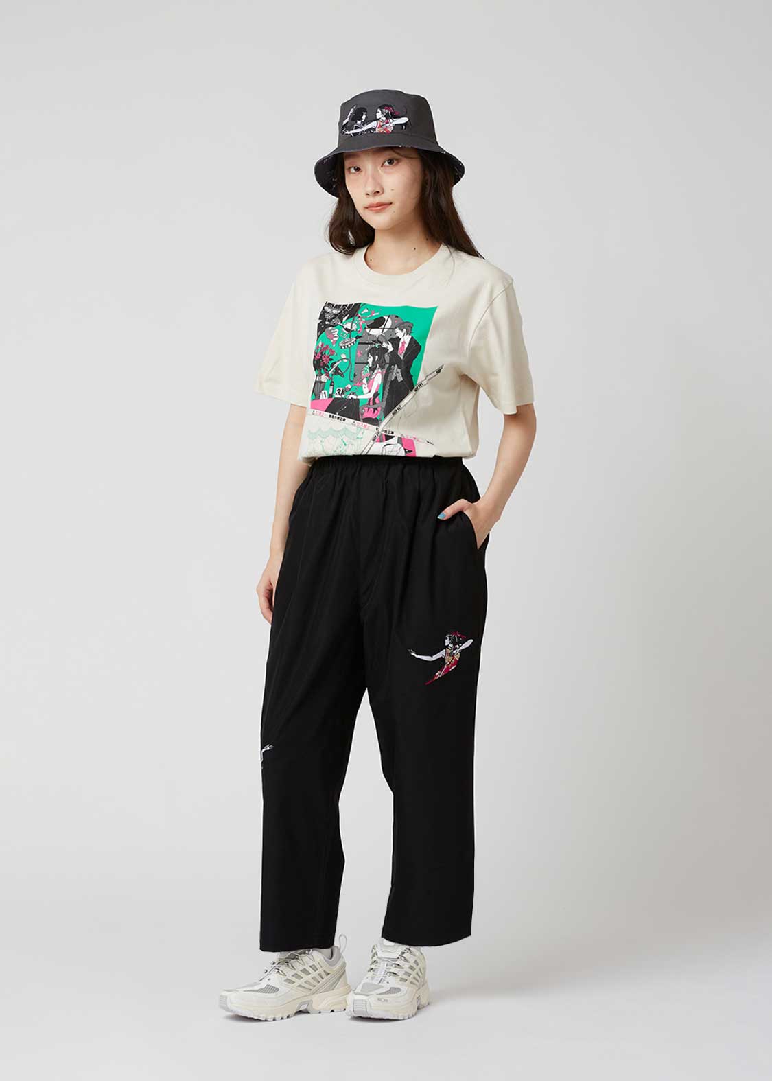 Yusuke Nakamura Rewrite | Tuck Wide Pants