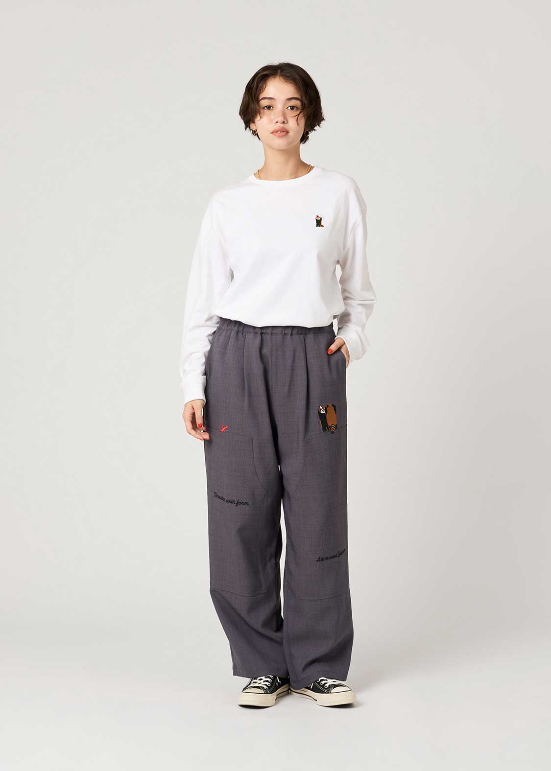 Ikaku Back Style | Double Knee Pants
