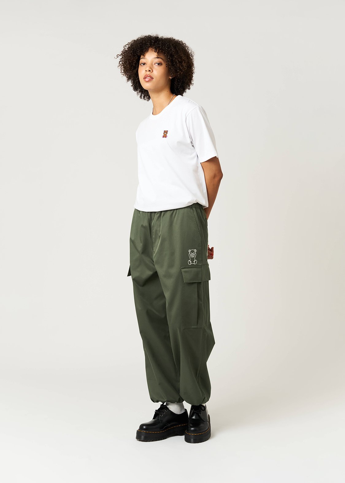 Control Bear - Green | Cargo Pants