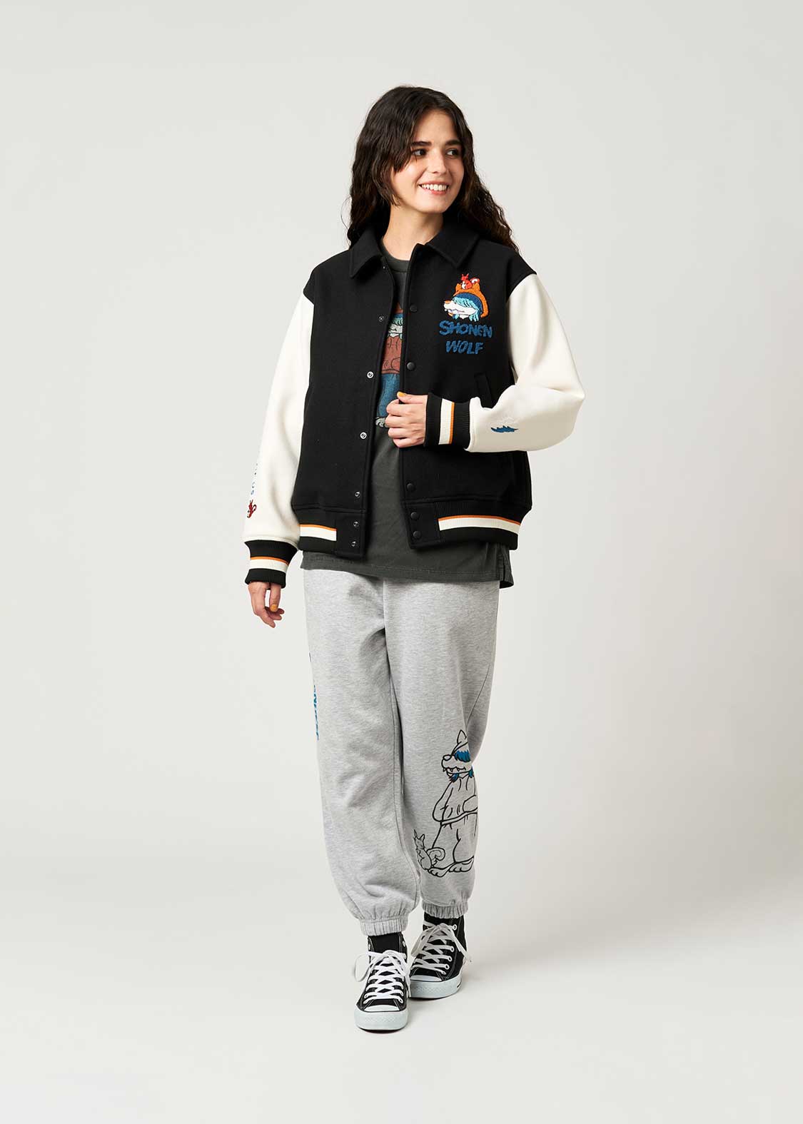 Shonen Wolf | Stadium Jacket