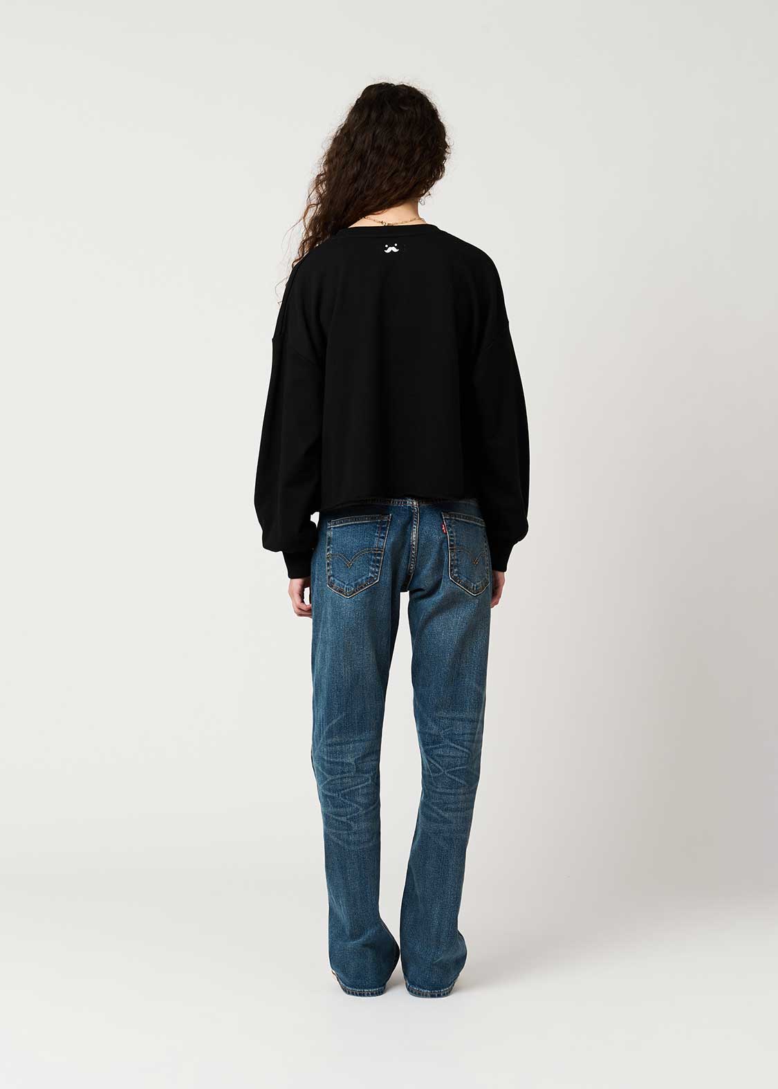 Beautiful Shadow Gentlemen | Cropped Fleece Sweatshirt