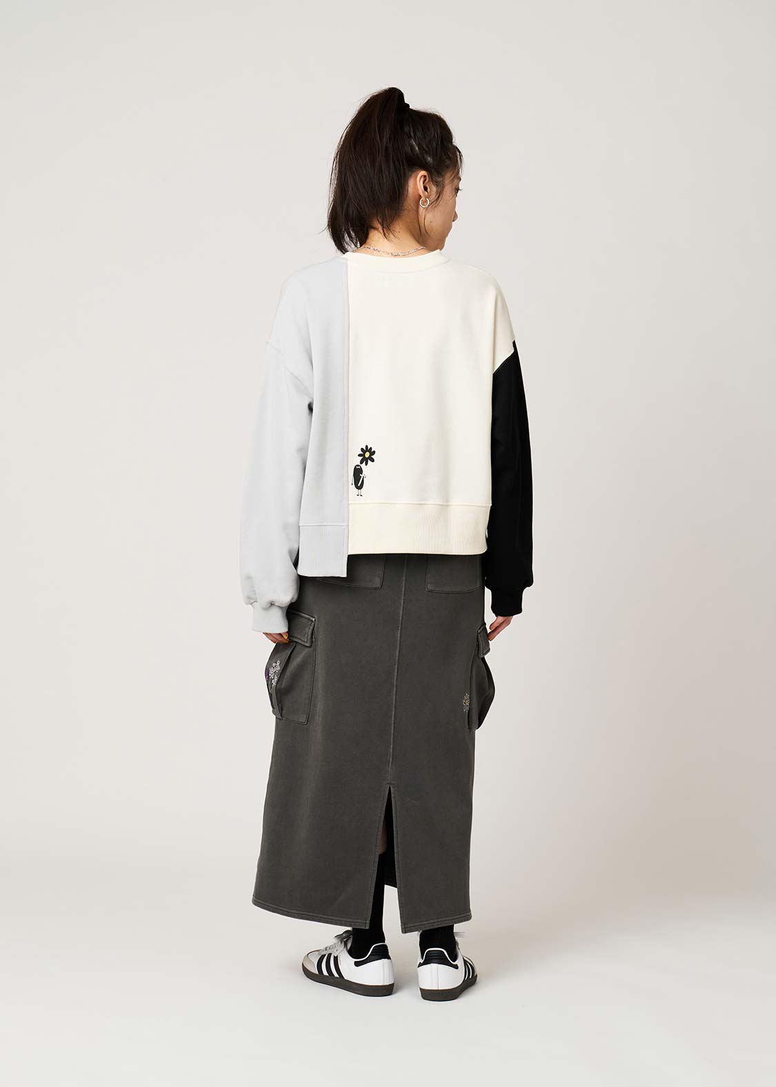 Beautiful Shadow Bloom | Fleece-Lined Sweatshirt