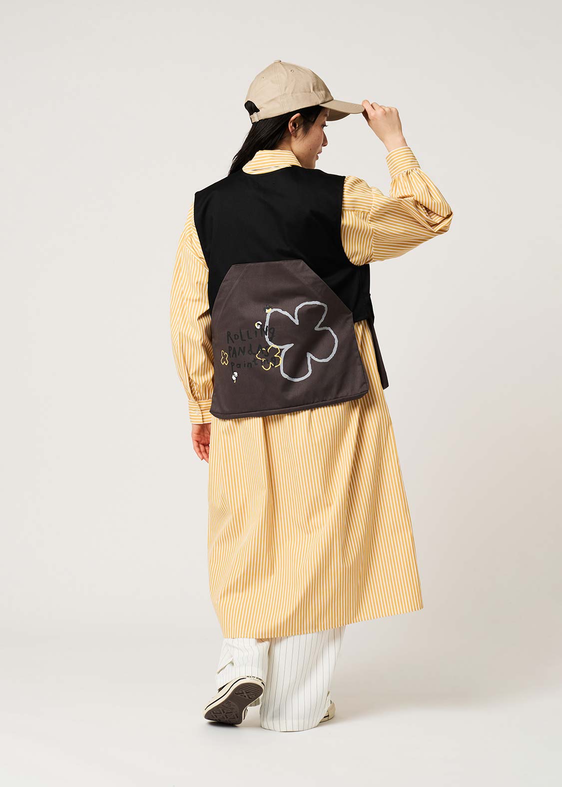 Rolling Pandas Painting | Big Pocket Vest