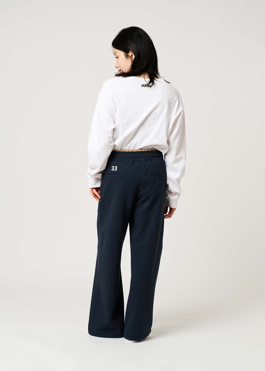 Big Mimi | Double-Waisted Wide-Leg Pants