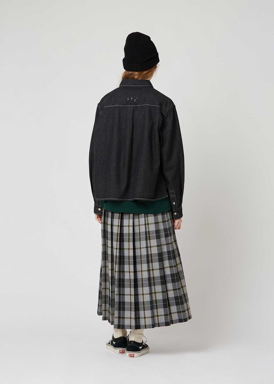 Beautiful Shadow Gentlemen | Cropped Denim Shirt