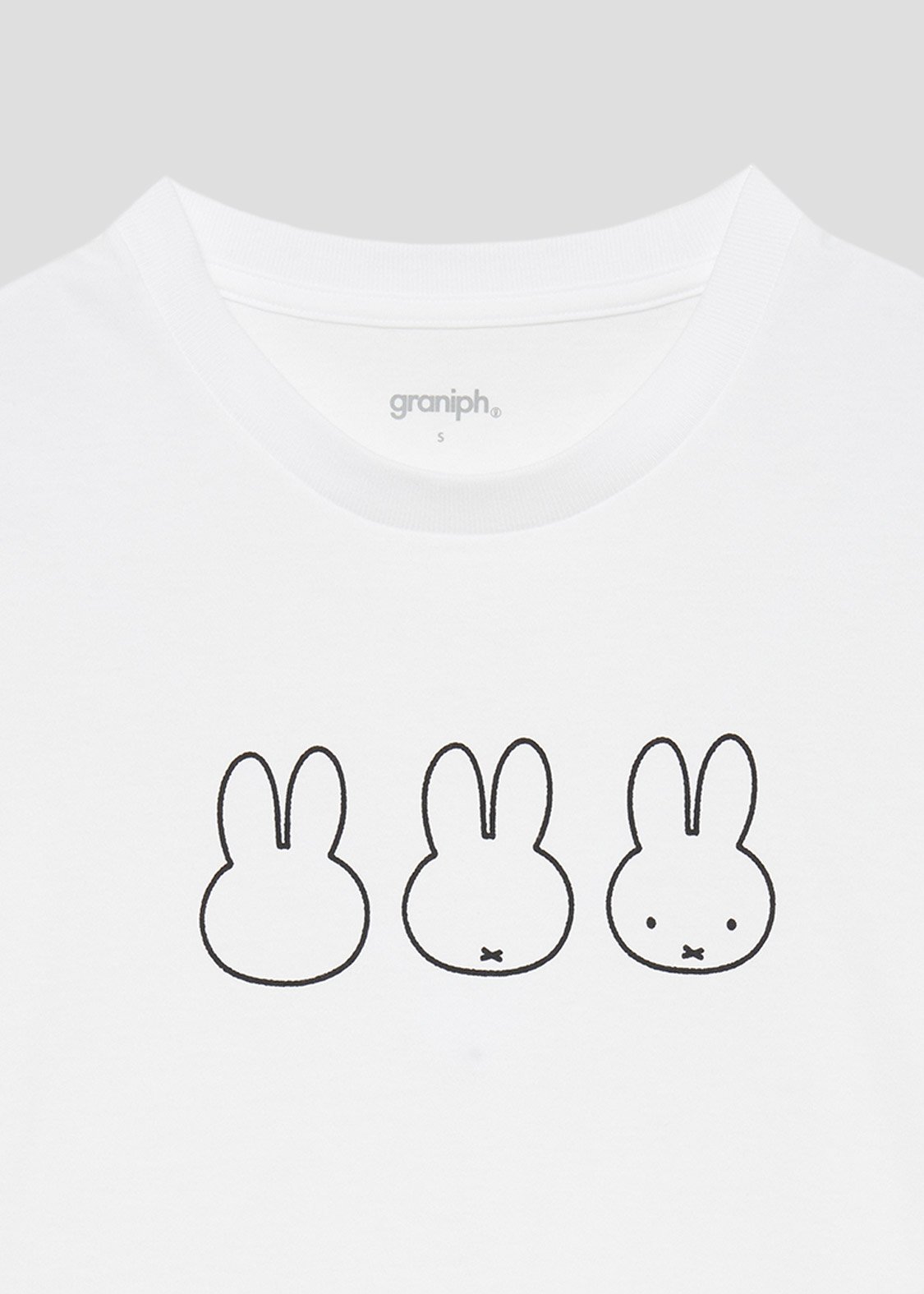 miffy_miffy Face line White