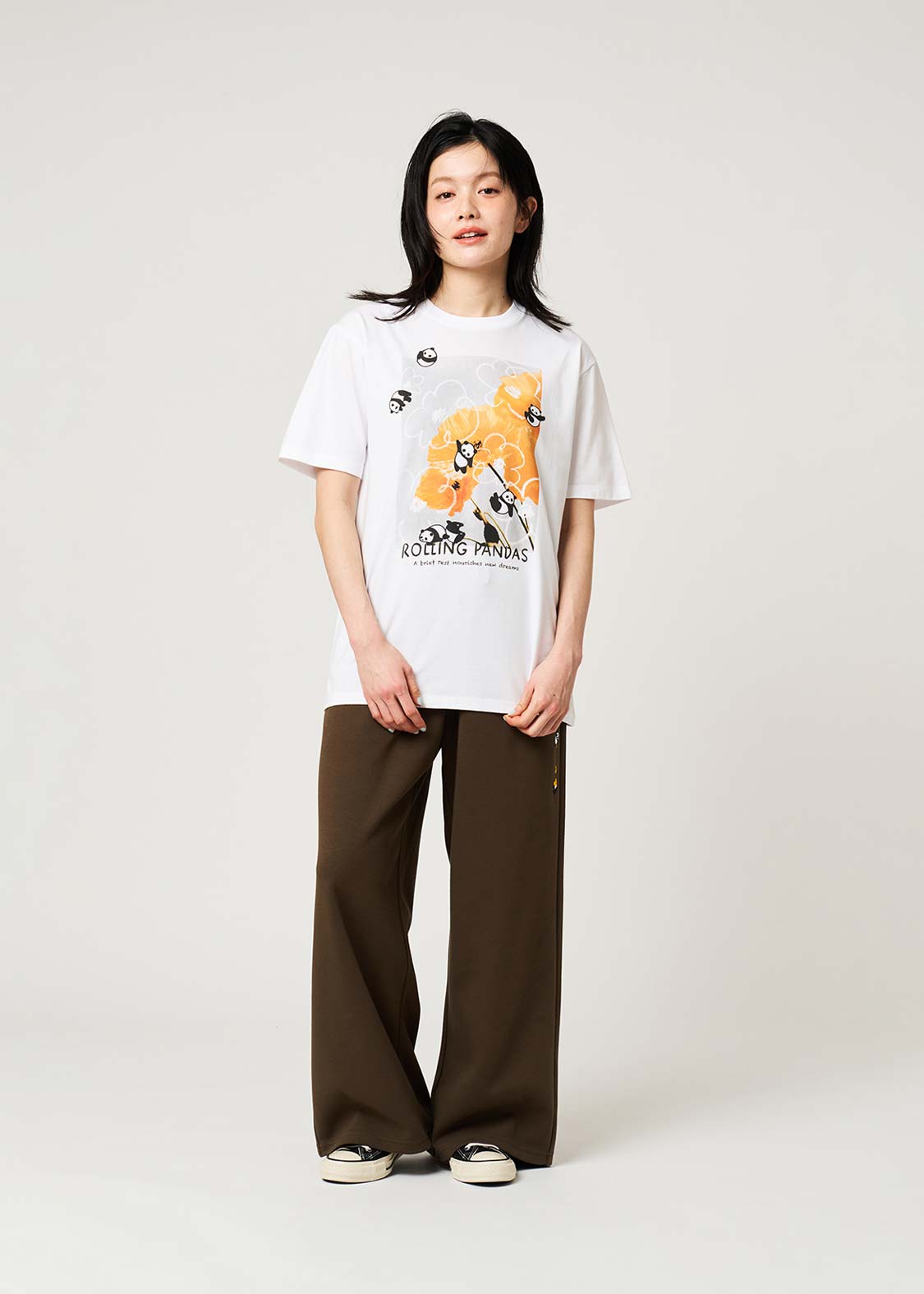 Rolling Pandas Flower | T-Shirt