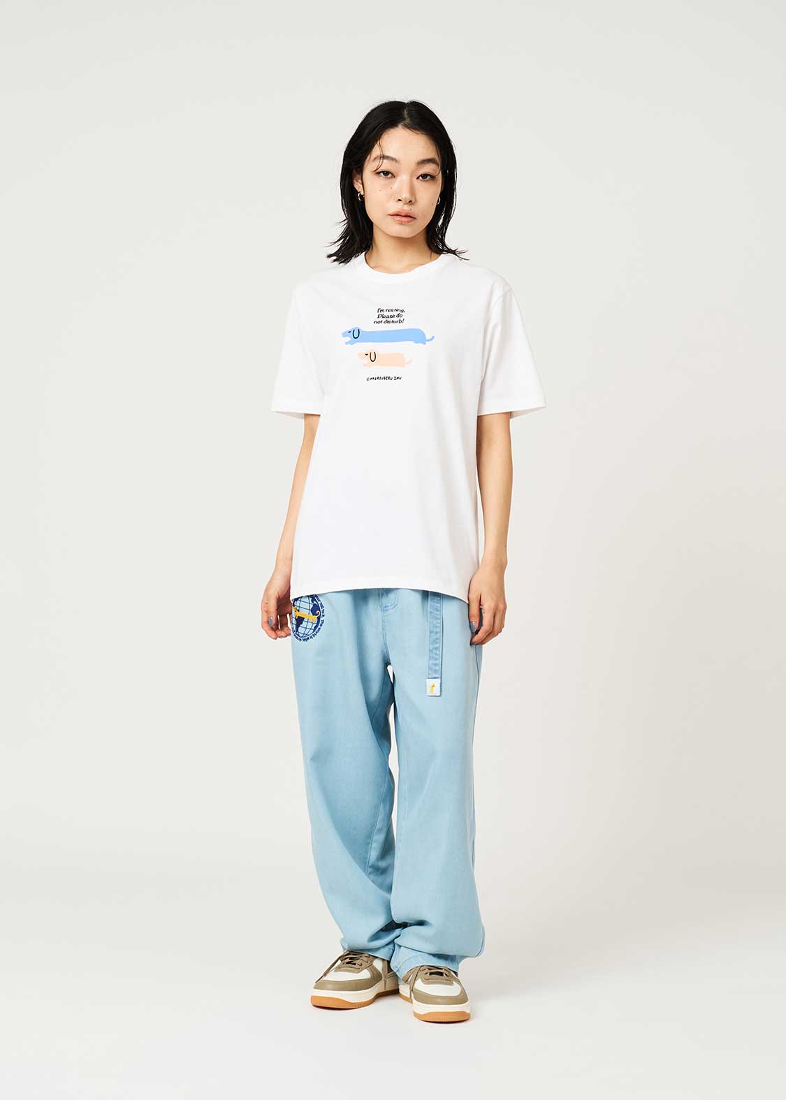 Nagasugiru Inu Sleeping | T-Shirt