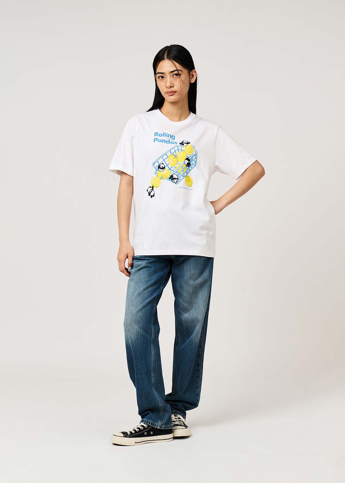 Rolling Pandas Lemon | T-Shirt