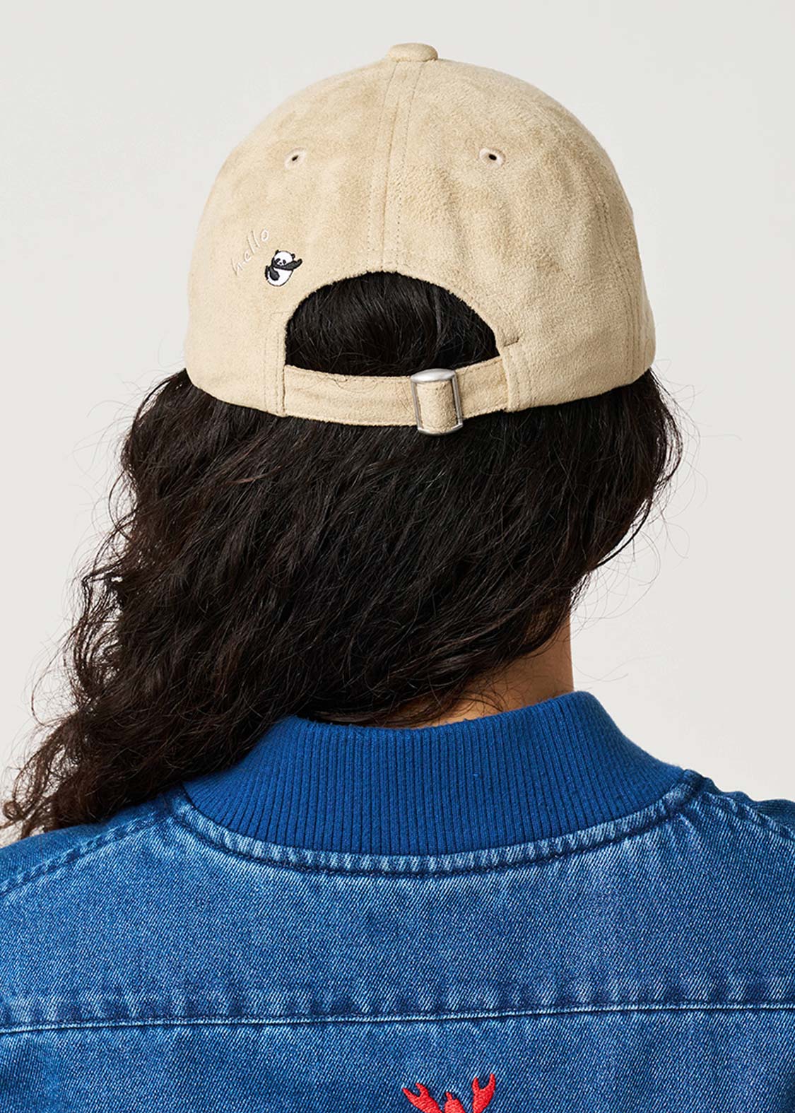 Rolling Pandas Kate | Synthetic Suede Cap