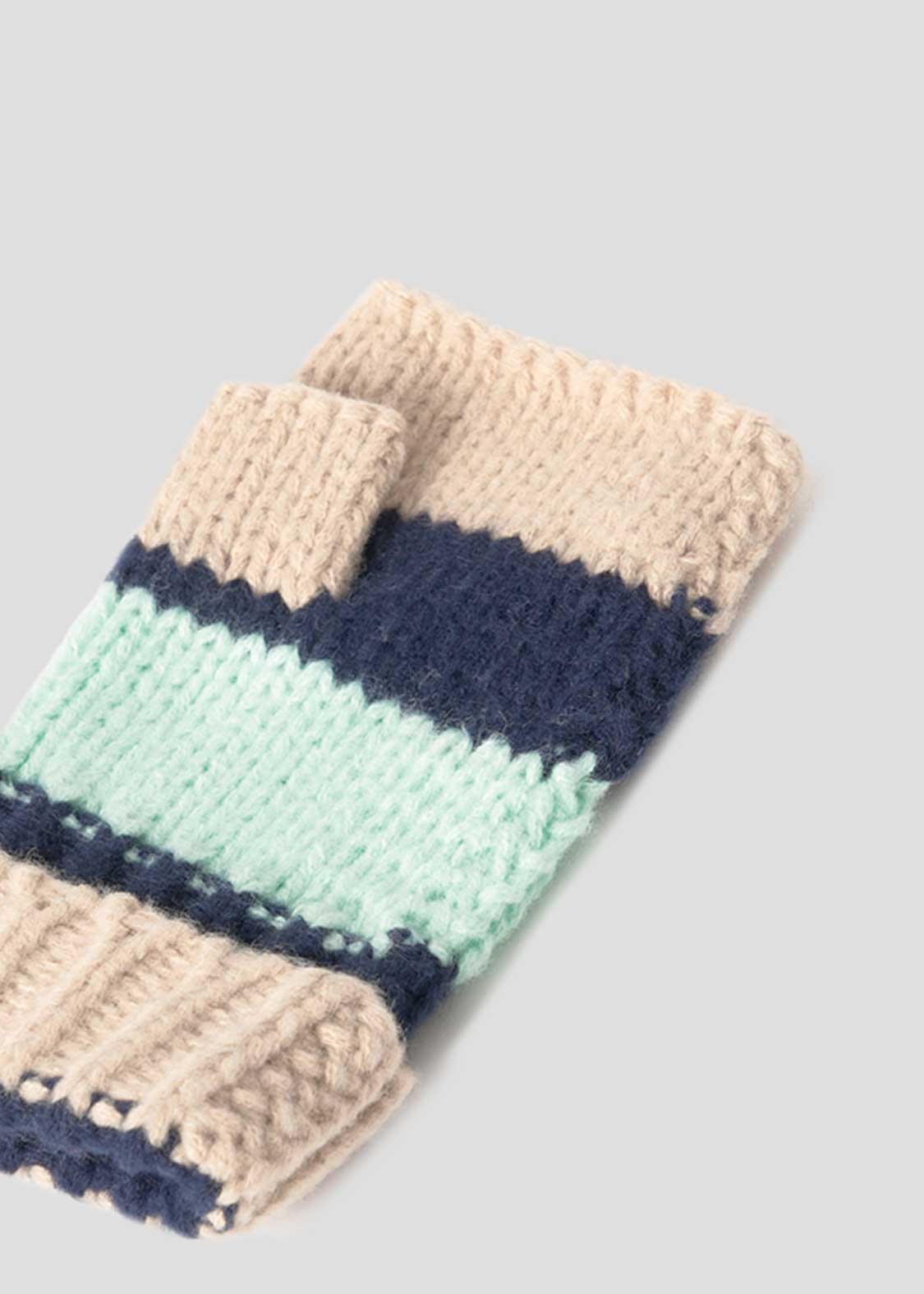 Nagasugiru Inu | Knit Line Gloves