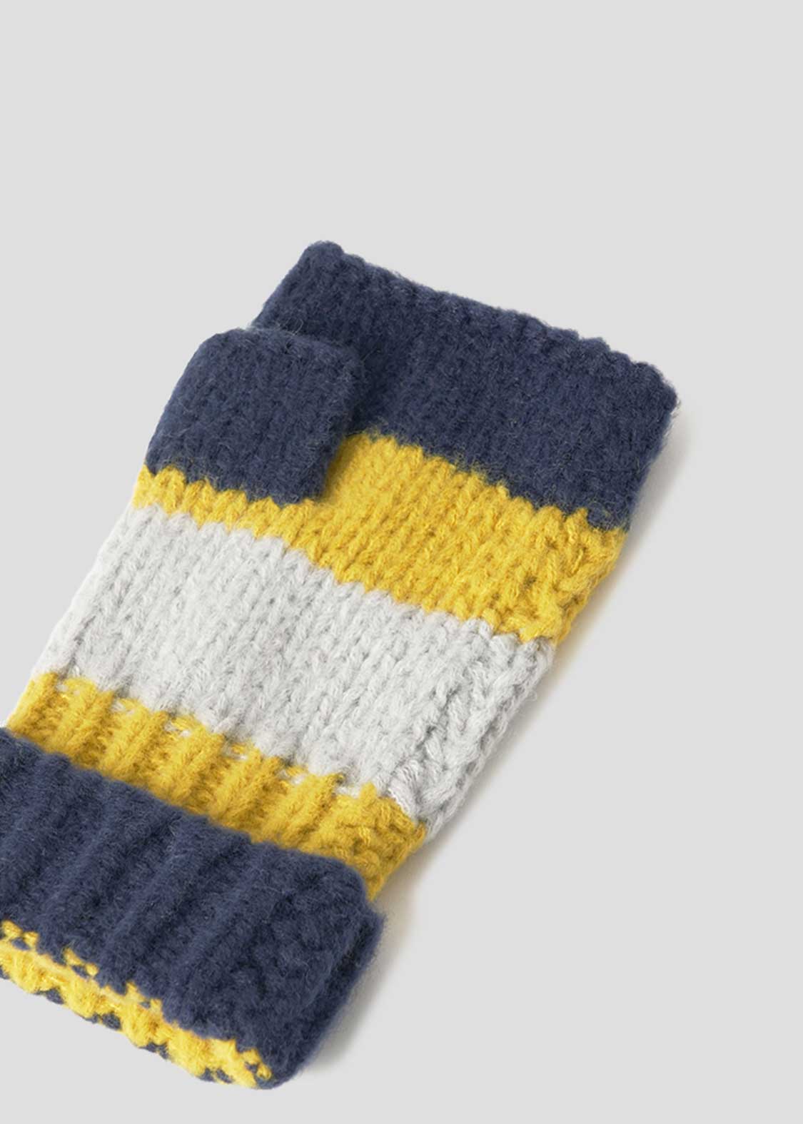 Rolling Pandas | Knit Line Gloves