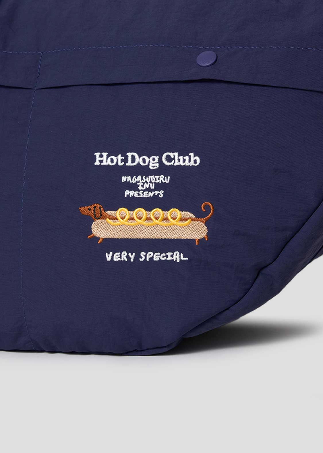 Nagasugiru Inu Meets Hot Dog | Shoulder Bag