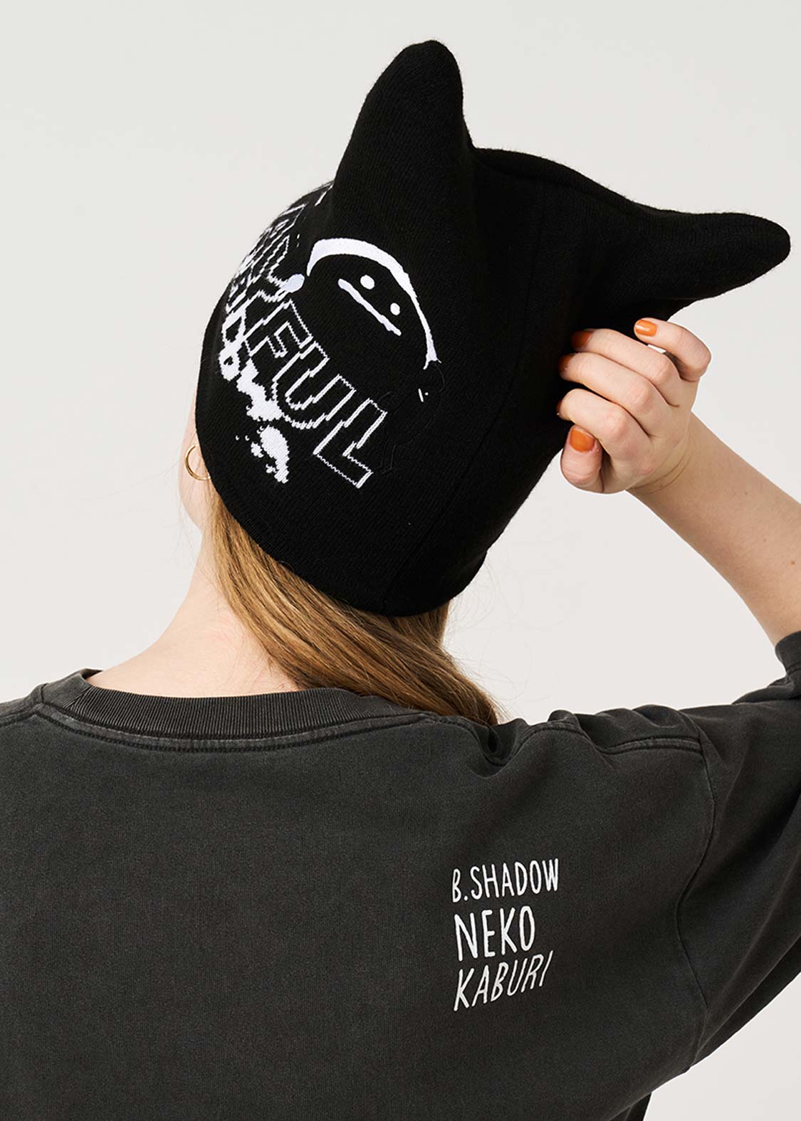 Beautiful Shadow Playful Paint | Beanie With Ears
