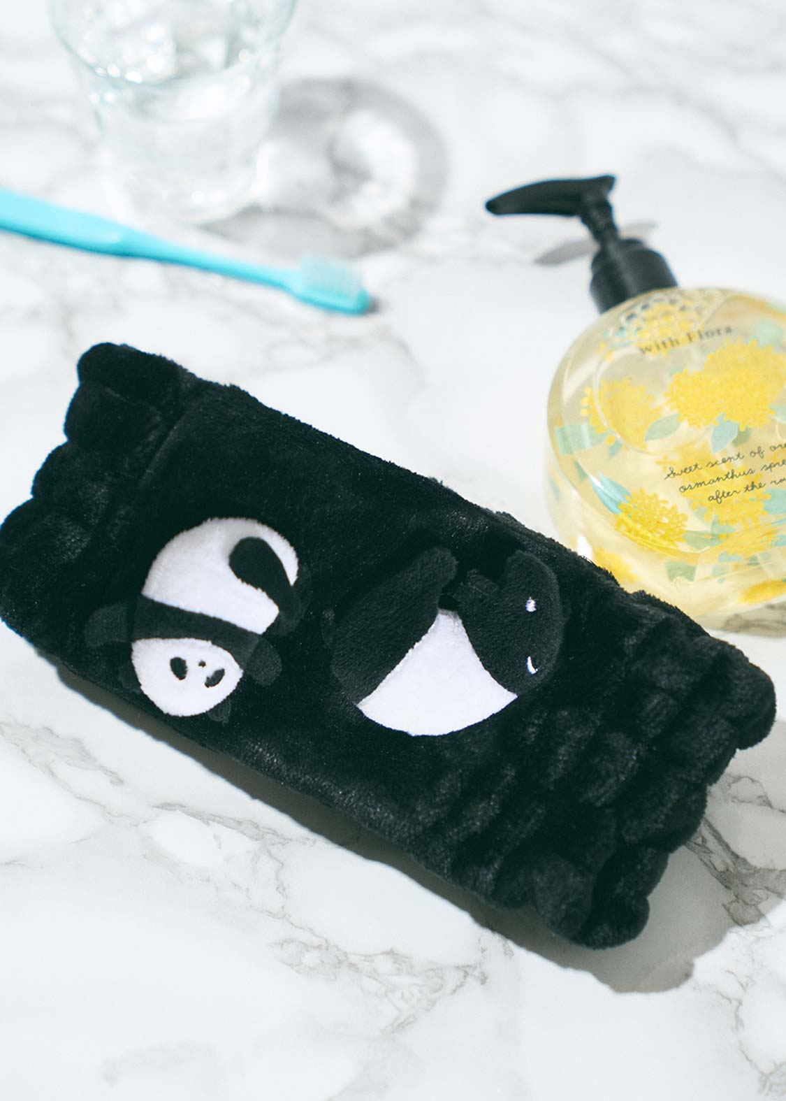 Rolling Pandas | Plush Headband