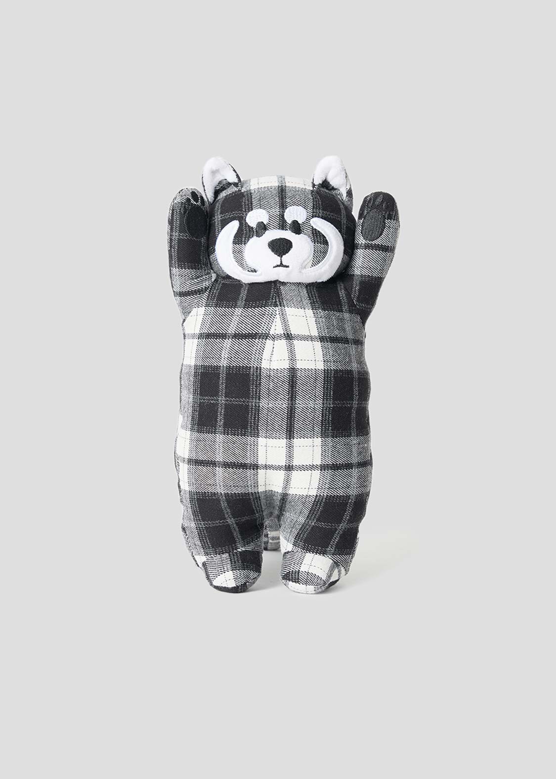 Ikaku BW | Checkered Stuffed Toy