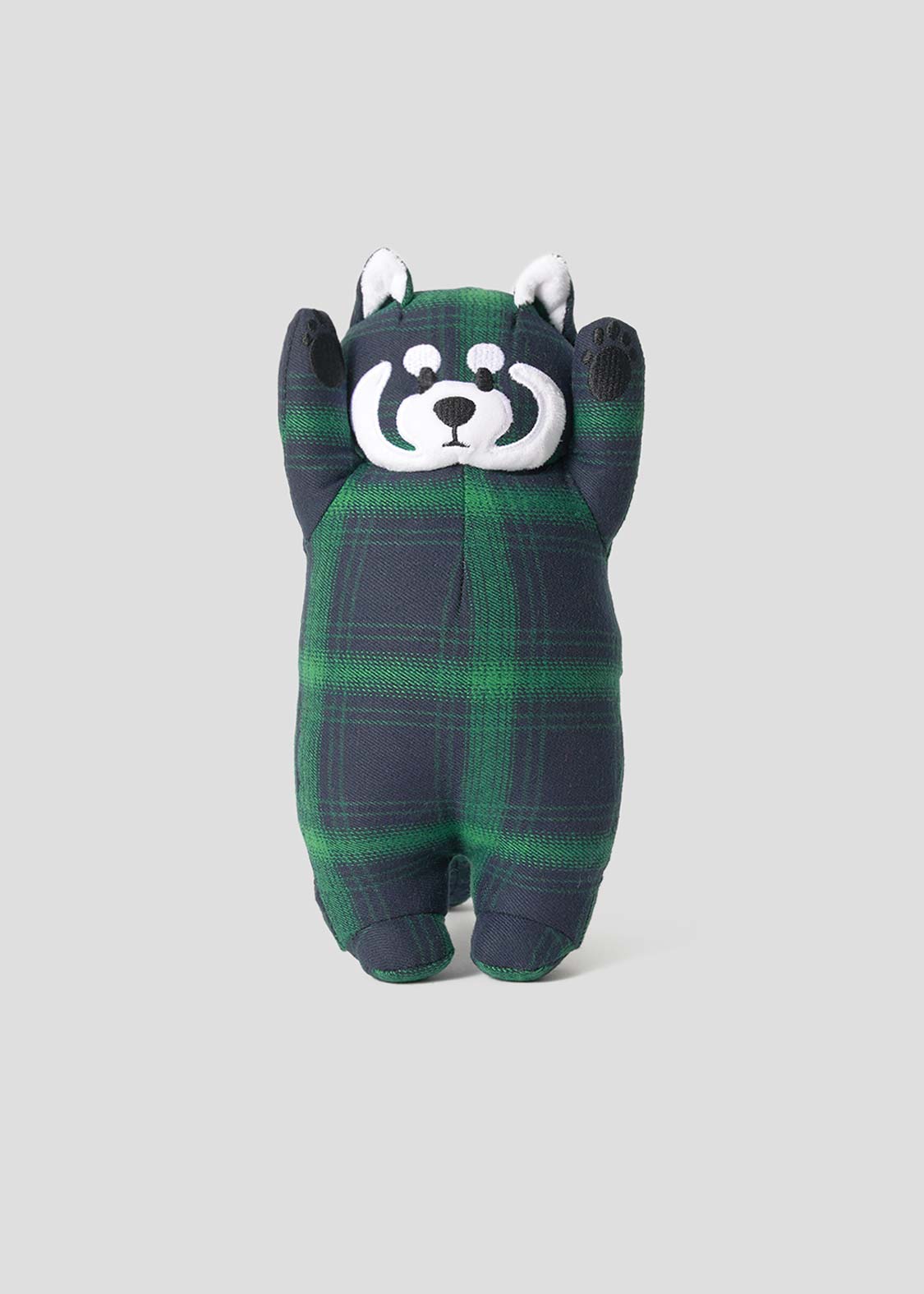 Ikaku Green | Checkered Stuffed Toy