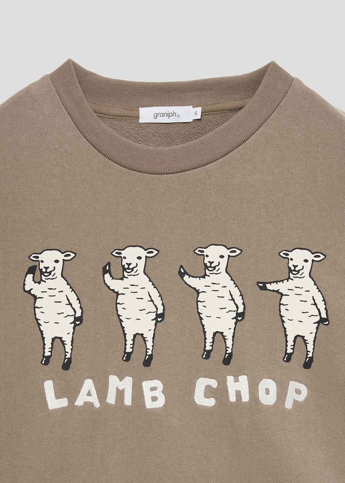 Heavyweight Long Sleeve Sweat (Lamb Chop)