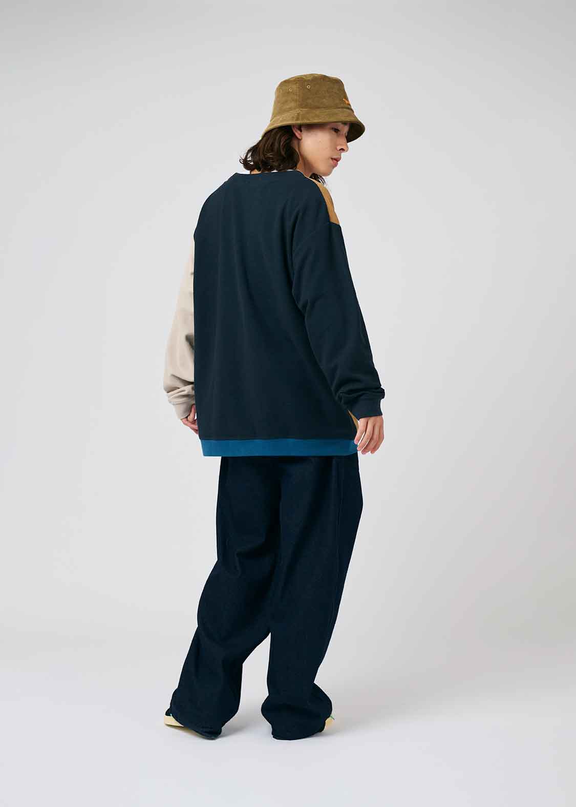 Front Design Long Sleeve Cardigan (Nagasugiru Inu)