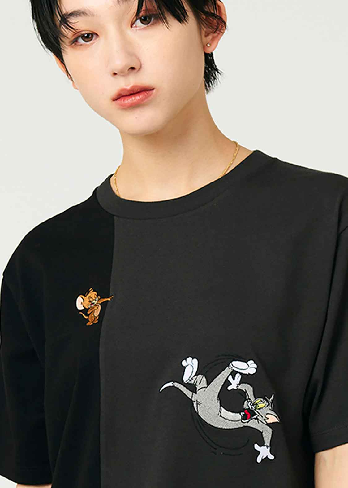 Tom and Jerry Short Sleeve Tee (Tom and Jerry_Fall)