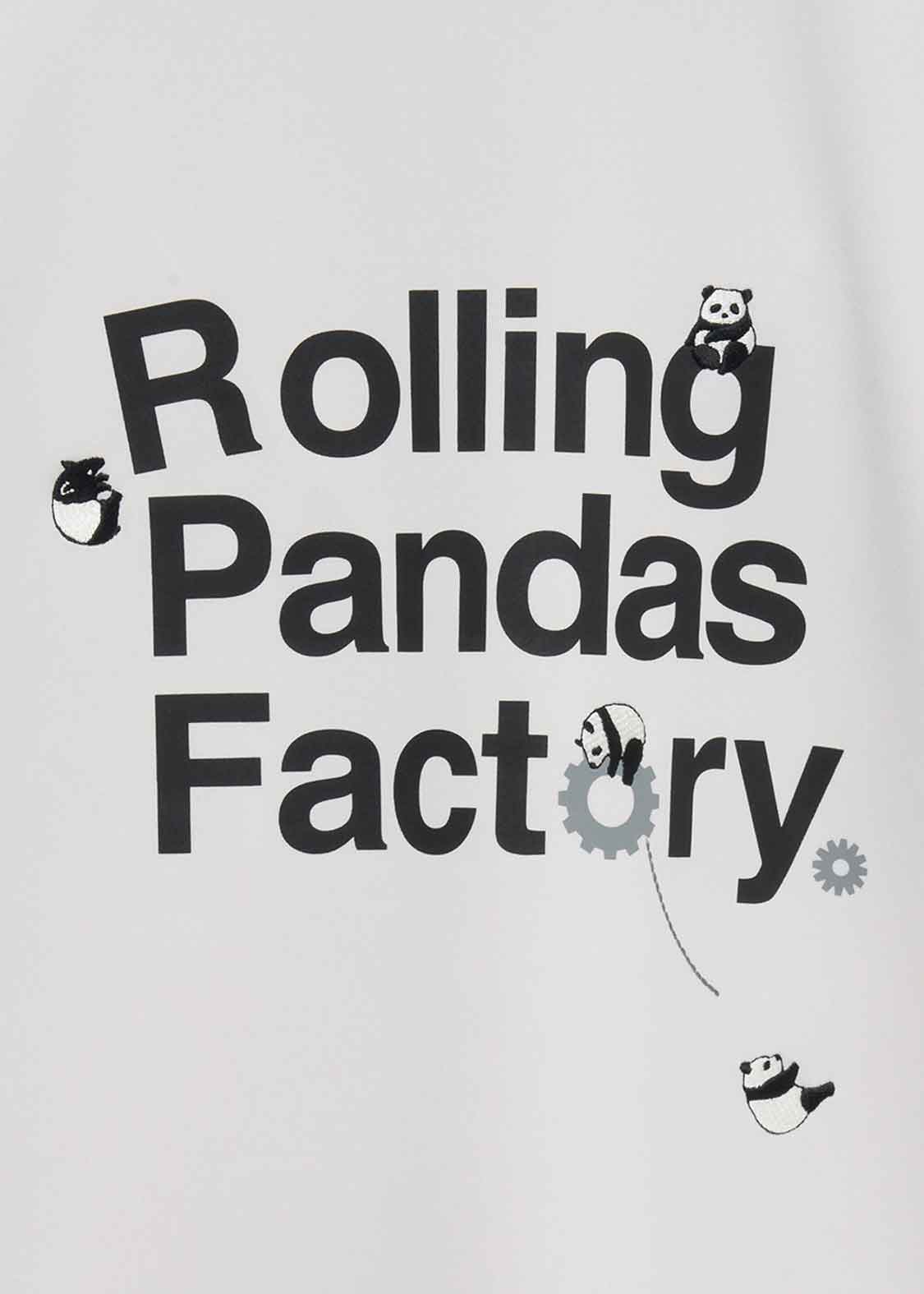 Jersey Big Silhouette Half Sleeve Tee (Rolling Pandas Factory)