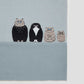 Fabric Short Sleeve Tee (Matryoshka Cat) - Kids
