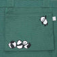 Square Tote Bag S (Rolling Pandas Green)