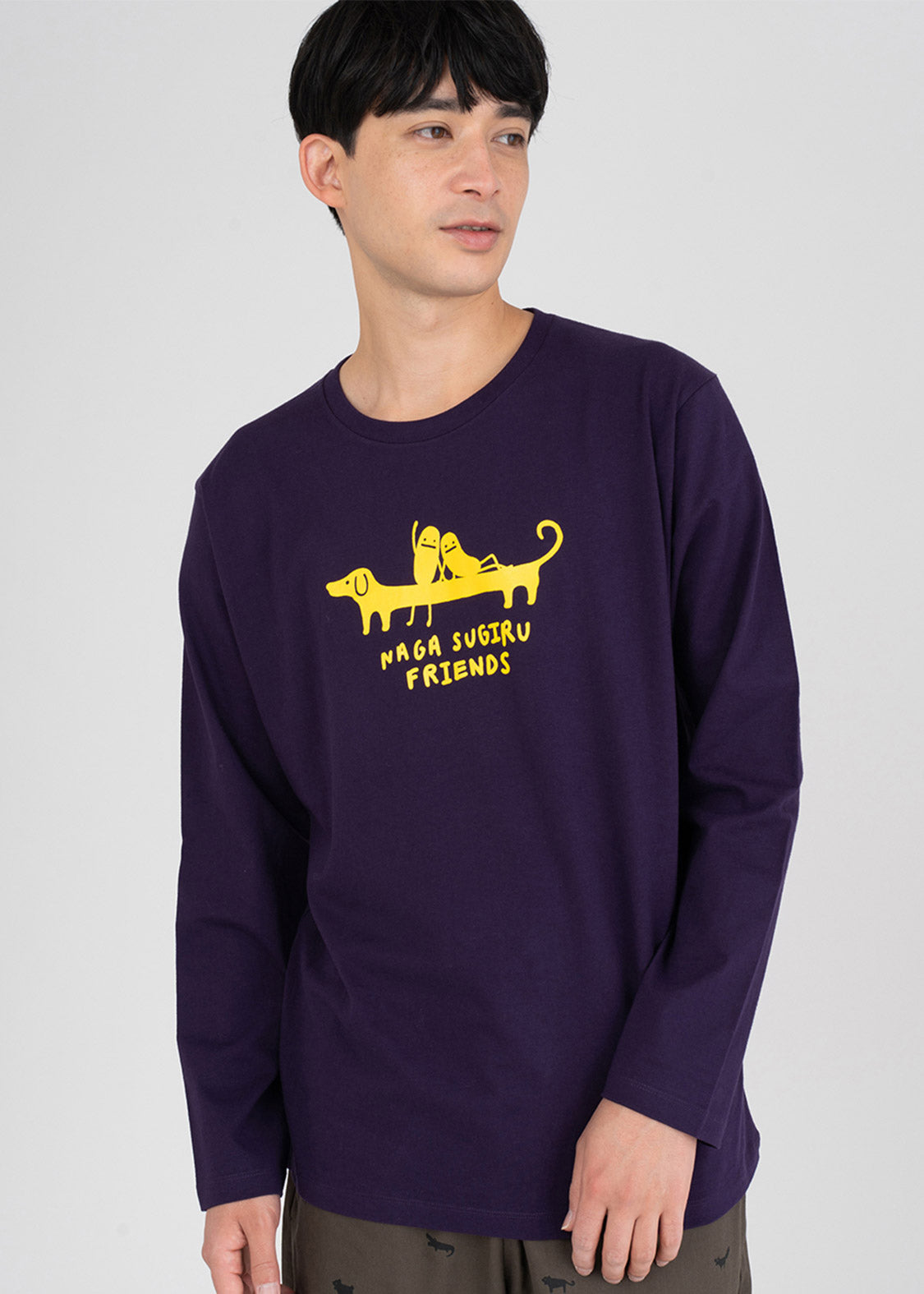 Nagasugiru Friends Long Sleeve Tee