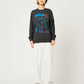 Shonen Wolf Line Art | Fleece Sweatshirt