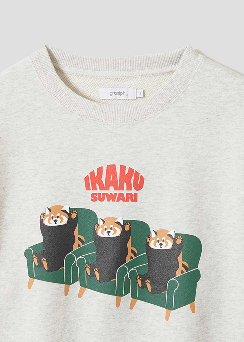 Ikaku Suwari | Fleece Sweatshirt