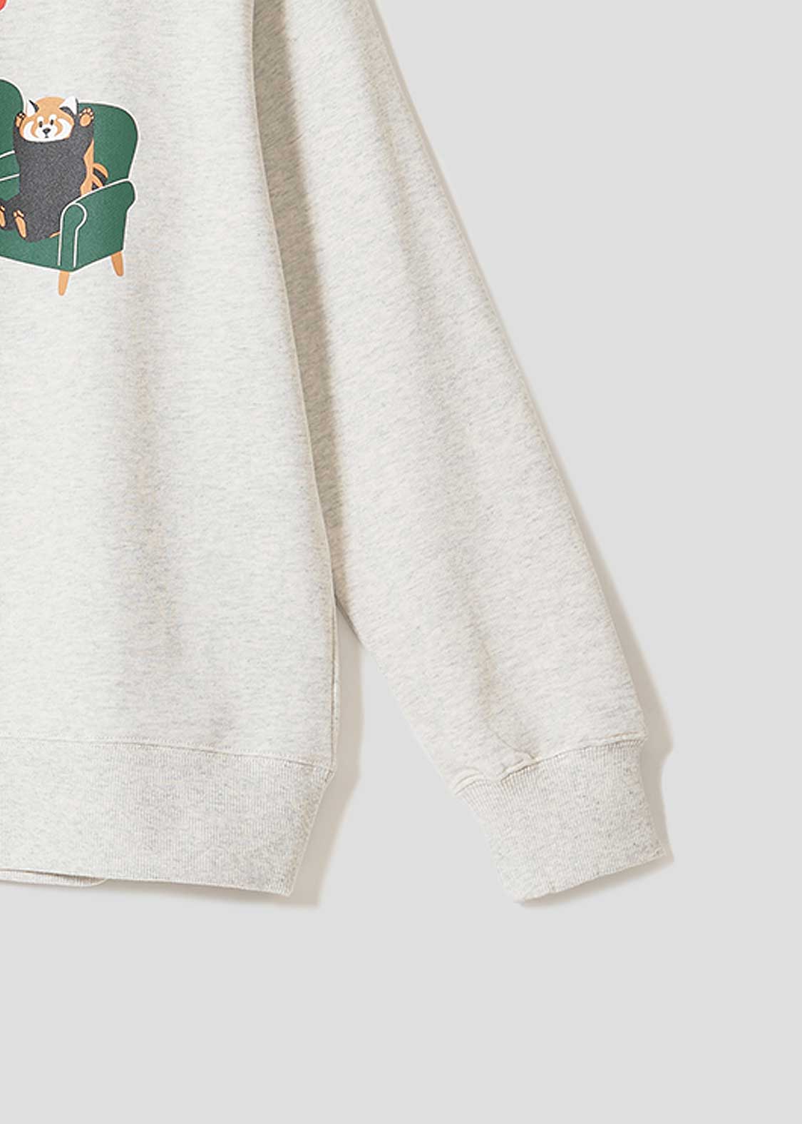 Ikaku Suwari | Fleece Sweatshirt
