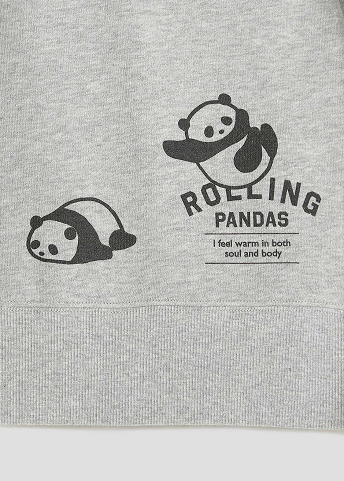 Rolling Pandas A | Fleece Sweatshirt