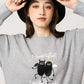 Beautiful Shadow Devil And Angel | Fleece Sweatshirt