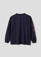 Rib Big Silhouette Long Sleeve Tee (Lucharyman 2)