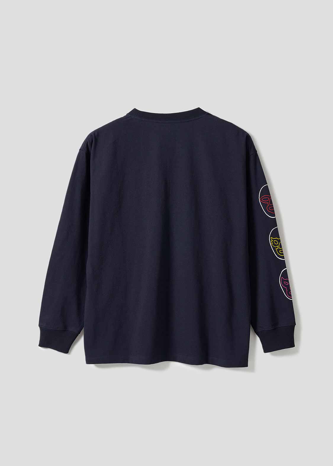 Rib Big Silhouette Long Sleeve Tee (Lucharyman 2)