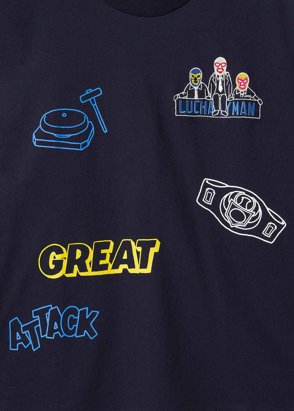 Rib Big Silhouette Long Sleeve Tee (Lucharyman 2)