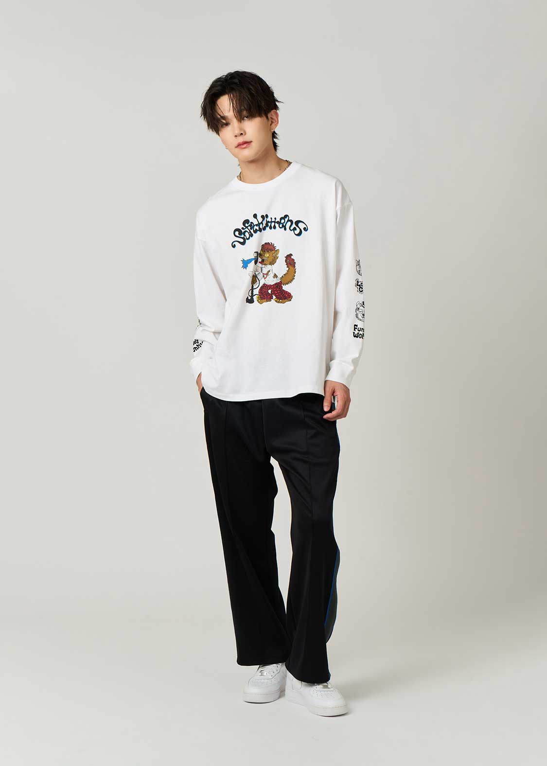 Ayako Ishiguro - Loud Cat | Long Sleeve T-Shirt
