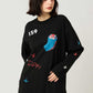 Ikaku Crayfish | Oversized Long Sleeve T-Shirt