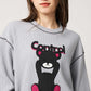 Control Bear | Waffle Big Long Sleeve T-Shirt